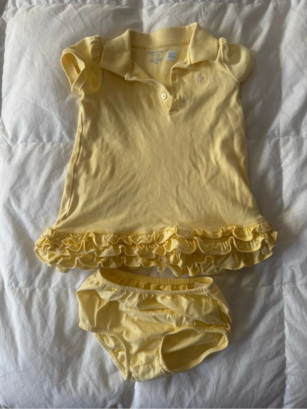 Ralph Lauren Polo Dress with Ruffle Hem